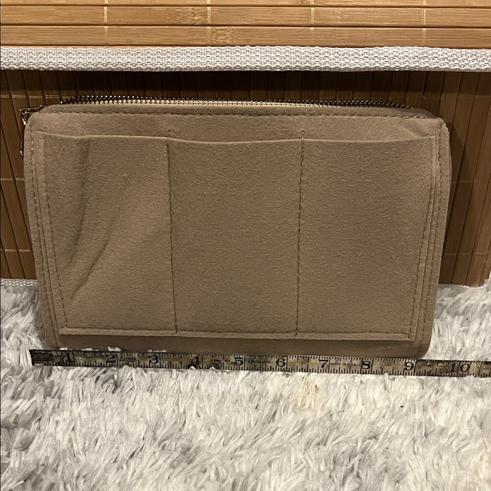 Tan Bag Organizer Insert